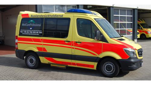 Zweiter Krankentransportwagen in Bochum