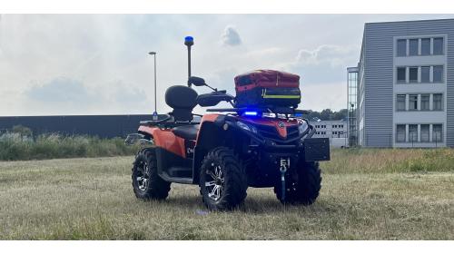 Rettungs-Quad / ATV nimmt den Dienst auf