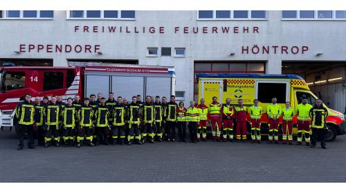 Gemeinsame Rettungsdienst Übung